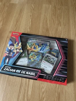 Coffret Pokémon Zacian-ex de Nabil en français