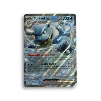 Carte Pokémon – Tortank Ex – 009/165– 151