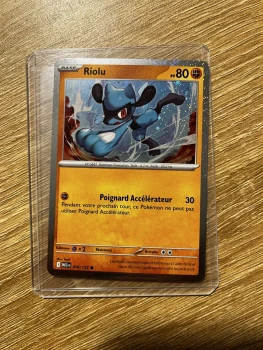 Carte promo Pokemon Riolu 076/132 Cosmo Holo