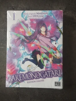 Bakemonogatari T01 Edition limitée