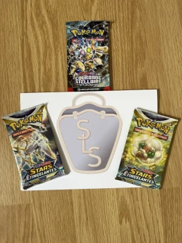 Lot de 3 Boosters, Star Etincelante & Couronne Stellaire en français