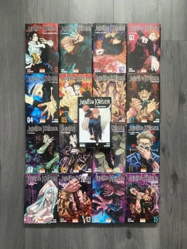 lot manga Jujutsu Kaisen tome 0 à 15 + guide