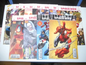 SPIDERMAN ULTIMATE V2 LOT DE 12 BD DU N°1 AU N° 12 COMPLET TBE