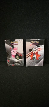 Lot d'autocollants Pokemon, Foudre noir et Flamme blanche