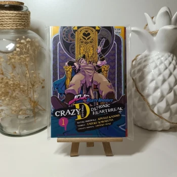 Manga Jojo's bizarre adventure crazy D tome 1 édition limitée exclusive canal BD