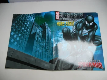 Marvel Super Heroes : La Collection Officielle (Revue Vendue Seule, Sans Figurine !!) Hors-Série N° 5 : " Le Costume Noir De Spider-Man avec poster tbe"