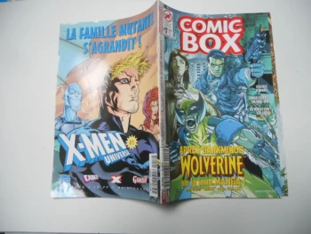 comic box N° 17 novembre    1999 + cahier comic book  ghost   TBE