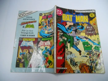Batman Collection Le Justicier Pile Ou Face Sagedition 1983