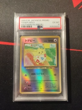 Carte gradé, Togepi-Holo, PSA 6