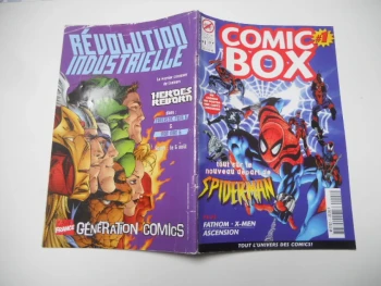 comic box N° 1 juillet 1998 + poster