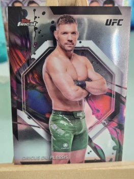 UFC DRICUS DU PLESSIS 2024 TOPPS FINEST COMMON