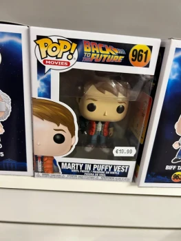 Funko Pop - Back to the future 961 - Marty in puffy vest