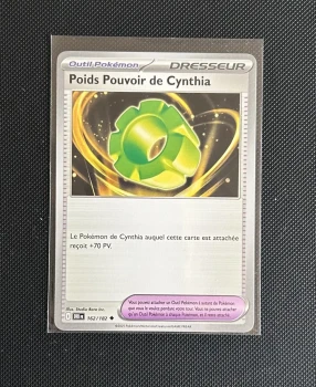 Carte Pokémon - Poids Pouvoir de Cynthia 162/182 - Rivalités Destinés