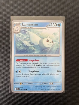 Carte Pokémon - LAMANTINE 022/094 - Flammes fantasmagoriques