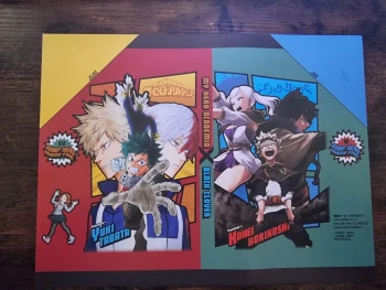 Jaquette Alternative My Hero Academia X Black Clover