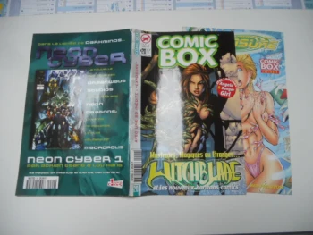 comic box N° 20 février   2000  + bd inédite exposure    + 2 poster Angela danger girl    TBE