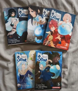 Lot manga moi quand je me réincarne en slime