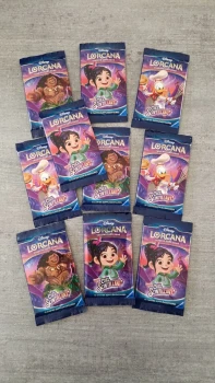 Lot de 10 booster Lorcana ciel scintillant