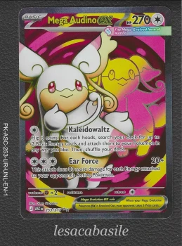 Mega Audino ex 253/217 UR - EN - ME2.5 - Héros Transcendants (2026)