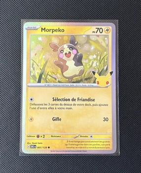 Carte Pokémon - Morpeko 61/128 - Holo - 30ème Anniversaire