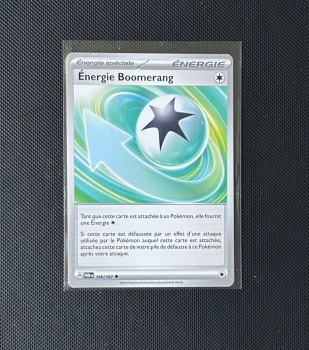Carte Pokémon - Énergie Boomerang 166/167 - Mascarade Crépusculaire