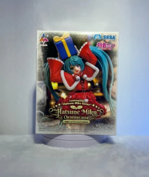 Figurine Hatsune Miku Luminasta Christmas 2024