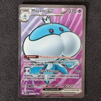 Carte pokemon Moyade ex 160/086 FA - EV10.5  Flamme Blanche