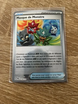 Carte Pokémon Dresseur Masque de Monstre 118/131 Pokéball