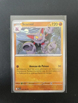 Carte Pokémon - SCORVOL 050/094 - Flammes fantasmagoriques