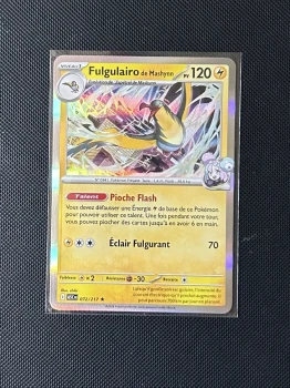 Carte Pokémon - Fulgulairo de Mashynn 72/217 - Holo - Héros Transcendants