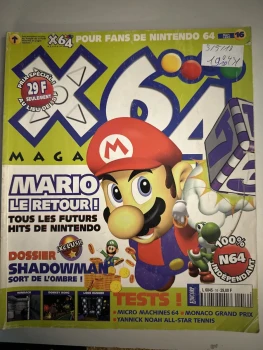 Magazine Nintendo x 64 no 16
