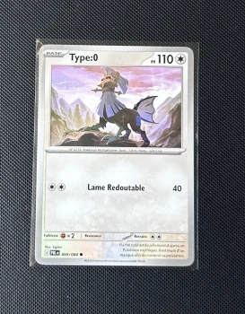 Carte Pokémon - Type : 0 69/84 - Nuit Noire