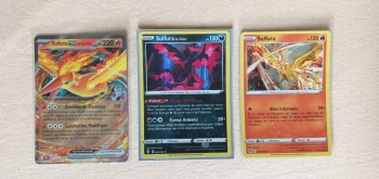 Lot Cartes Pokémon Sulfura