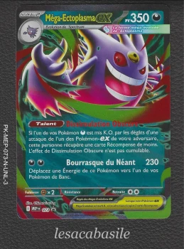 Méga-Ectoplasma ex MEP 073 - FR - Promos Méga-Evolution