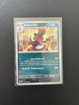 Carte Pokémon - CROCORIBLE 066/094 - Flammes Fantasmagoriques