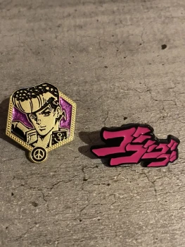 Jojo Bizarre Adventure lot 2 pin’s