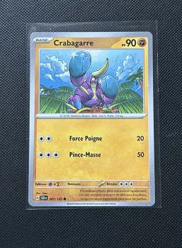 Carte Pokémon - Crabagarre 87/142 - Couronne Stellaire