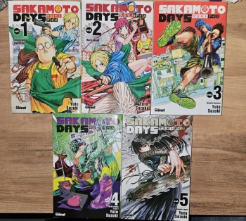 Tomes 1 à 5 Sakamoto Days (Lot)