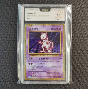 Carte gradée Pokémon Mewtwo Holo CLK 014/032 TCG Classic Jap PCA 9.5