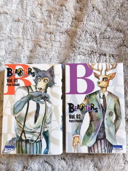 Lot de 2 mangas BeaStars