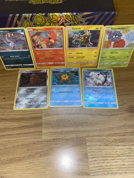Lot de carte holographique macdo