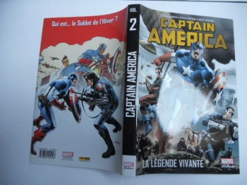 Captain America - La Légende Vivante DELUXE  TBE