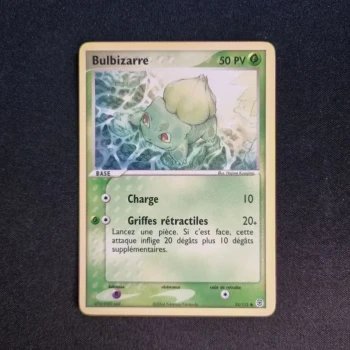 Carte Pokemon : Bulbizarre - Rouge Feu & Vert Feuille