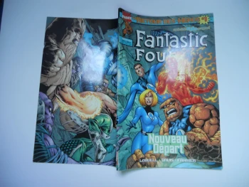 Fantastic Four N° 1 ( Mars 1999 ) [ Le Retour Des Héros ] " Nouveau Départ " ( The Fantastic Four / Captain America ) : Marvel France TBE