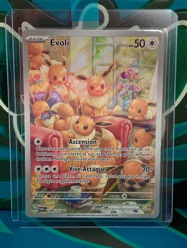 Evoli 188/167 (TWM Fr) Illustration Rare Pokémon Mascarade Crépusculaire
