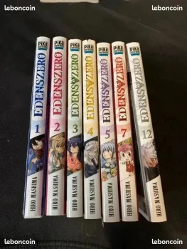 Manga eden zero 7 tomes