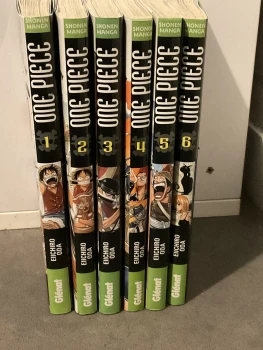 One piece Tome 1 à 6