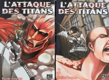 Manga Seinen Collection SNK L'attaque des Titans Pika