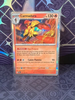 Carmadura 015/091 Holographique Rare Pokémon Destinée de Paldea