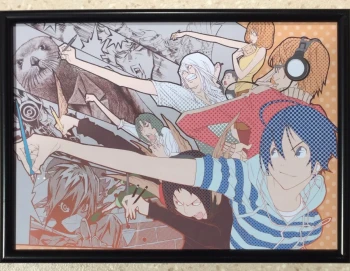 Goodies Ex Libris Manga Bakuman Kana dans cadre